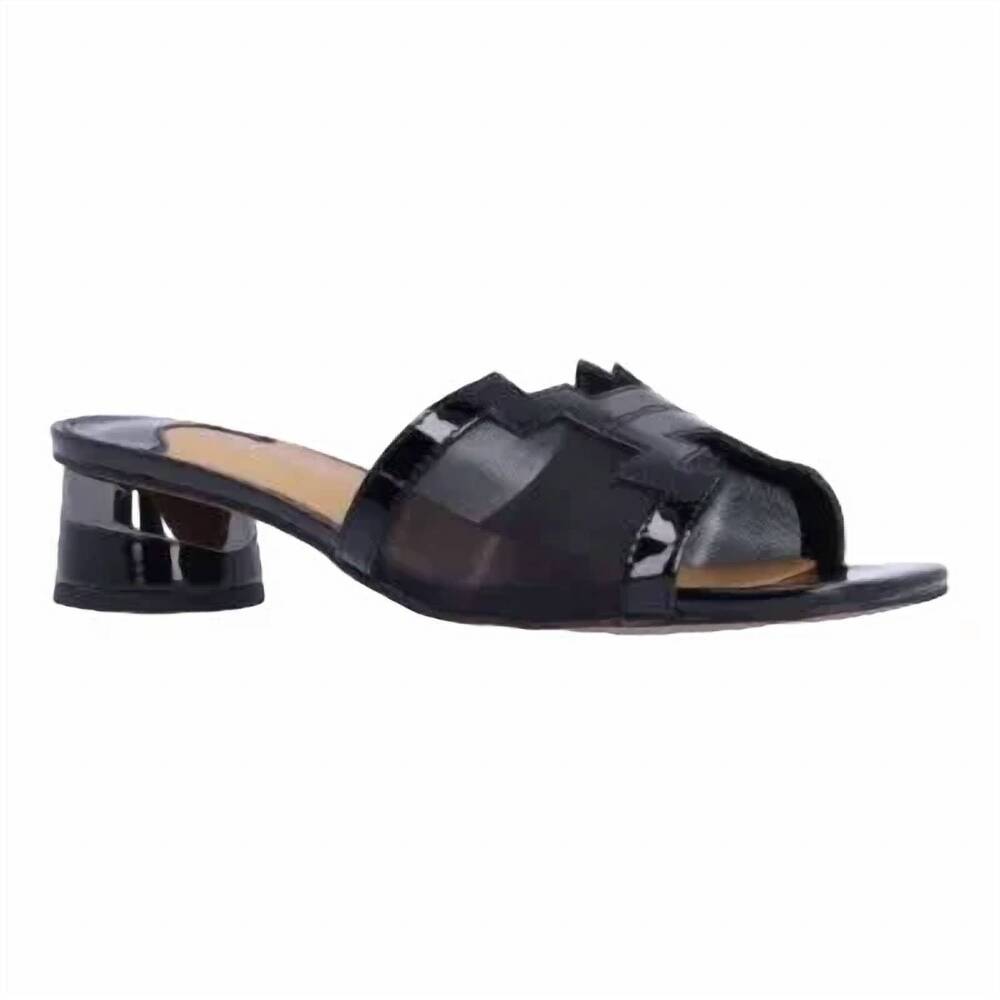 NEW J. RENEE women's amorra slide sandals in black
